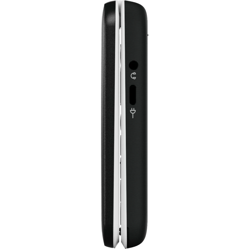 Doro Leva Sim Free E22 Mobile Flip Phone - Black / White | 8991