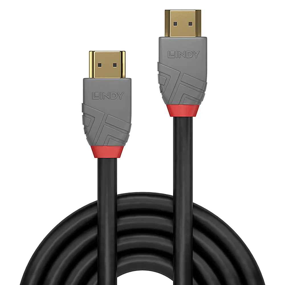 Lindy 1 Metre High Speed HDMI Cable with Ethernet - Black | 36962