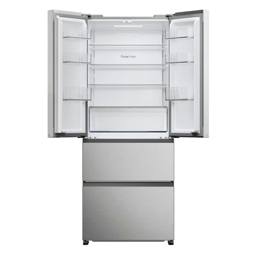 Hoover H-Fridge 700 Maxi Frost Free French Door Fridge Freezer - Platinum Inox | HONFQ2T718EXK
