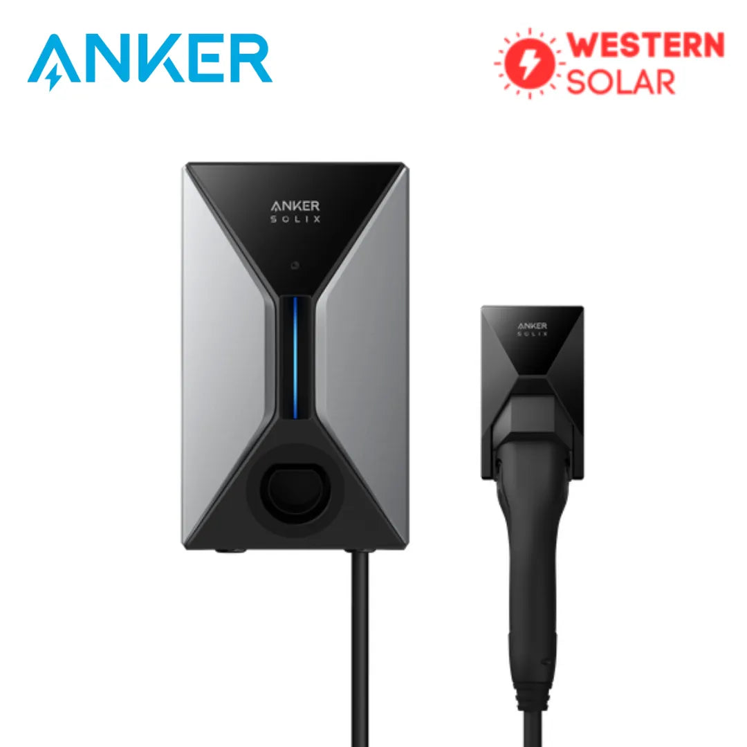 Anker Solix V1 Smart Home EV Charger 7.4Kw with Tethered Cable | A5191VZ3