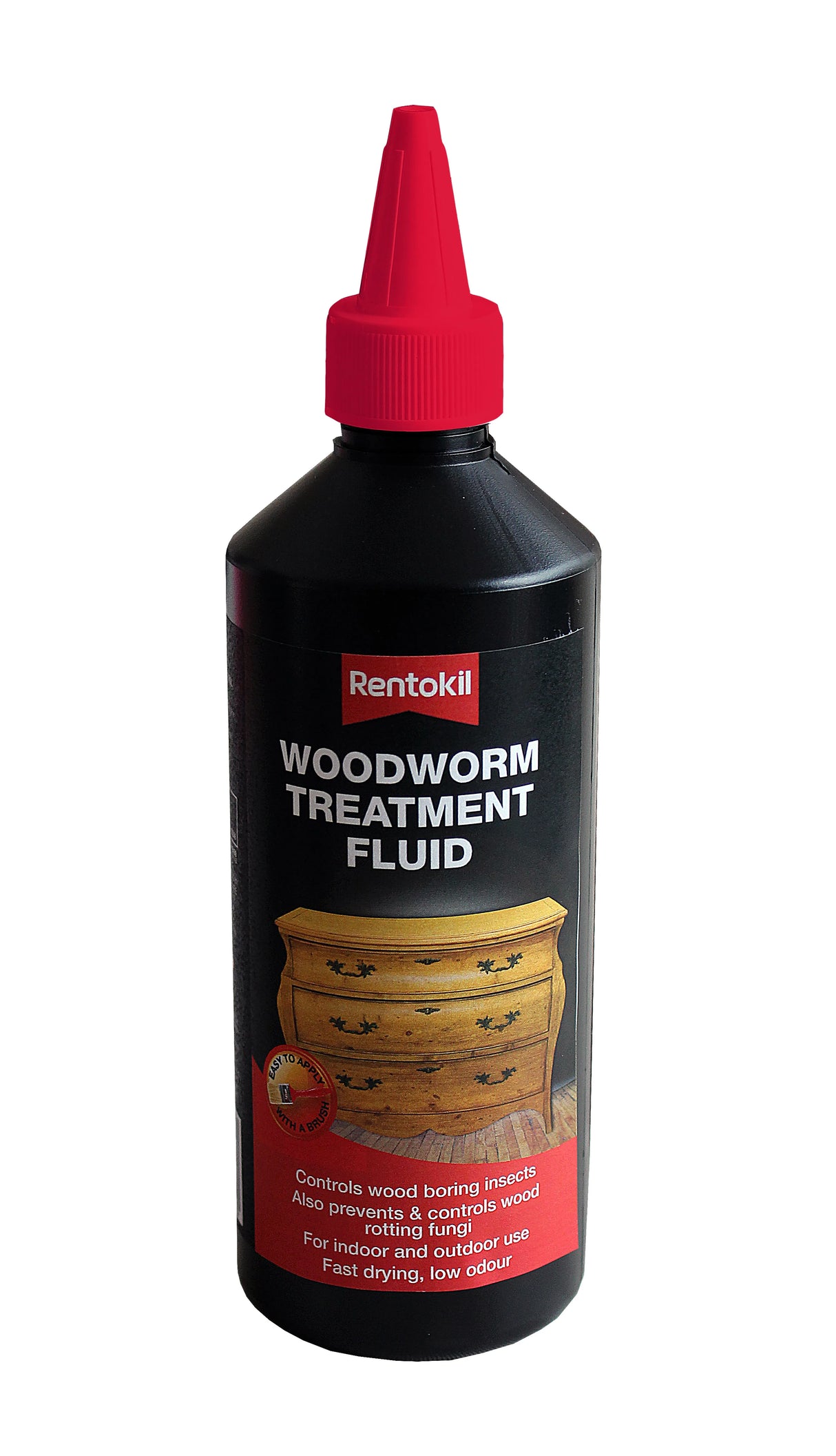 Rentokil Woodworm Killer Treatment Liquid 500ml | 0425-79