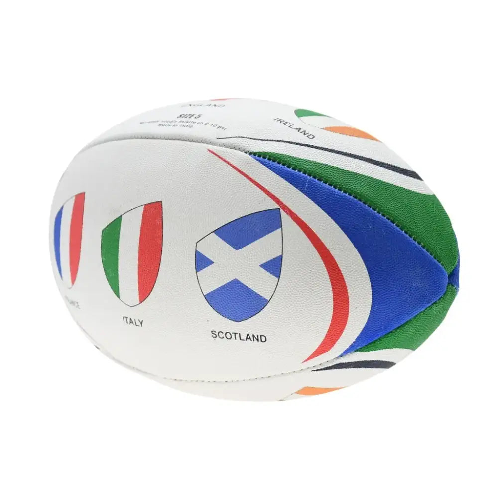 Gioco International Tournament Themed Rugby Ball Size 5 | GGB007505