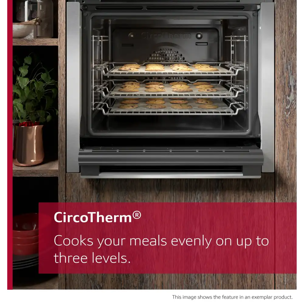 Neff N50 Built in Electric Self Cleaning Double Oven - Stainless Steel | U2ACH7AN7B