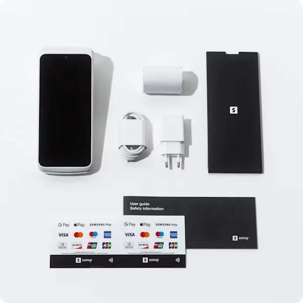 SumUp Terminal All-in-one Card Reader - White | 226-RDR-SAT-011