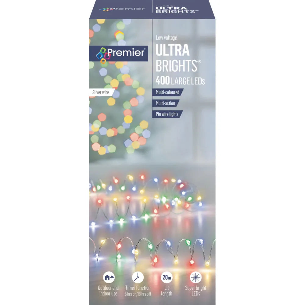 Premier 400 LV Large LED Multi-Action Ultrabrights - Multi-Coloured | FLV192201M