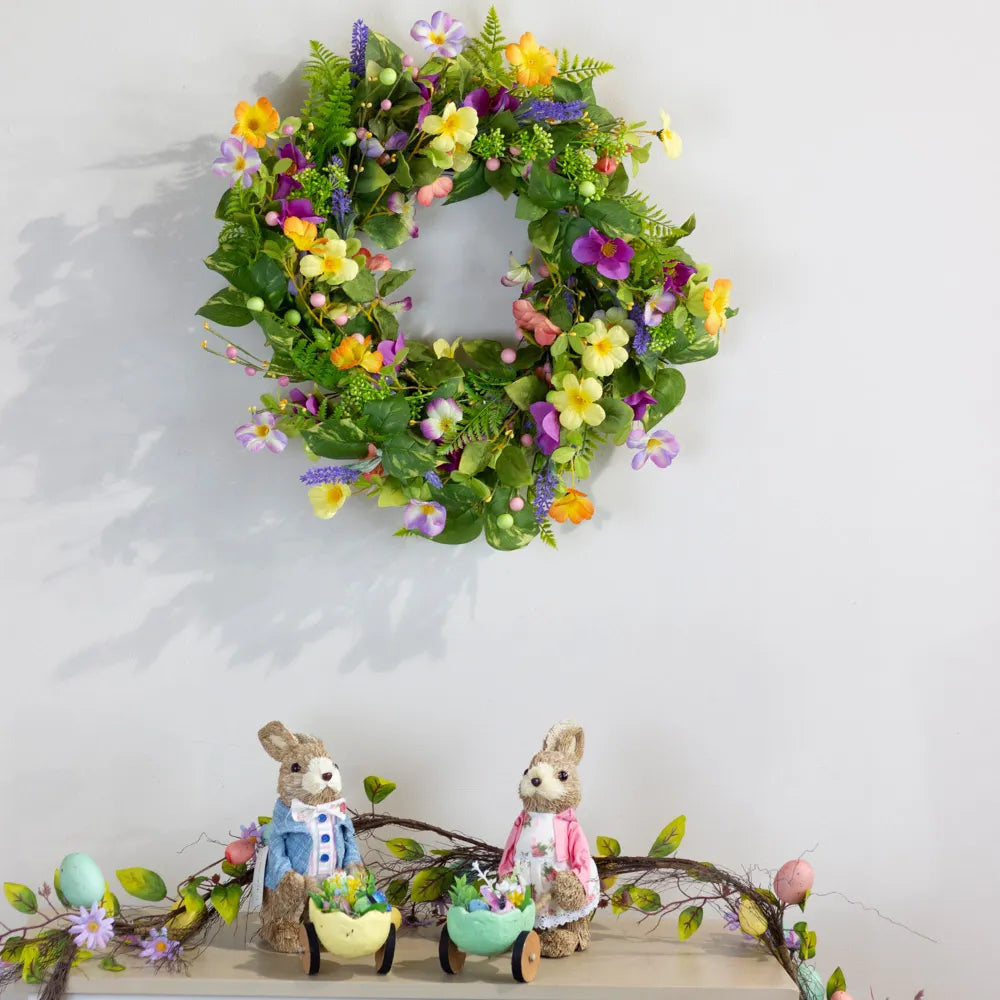 Tara Lane Easter Wreath 50cm - Spring Floral | TL6799