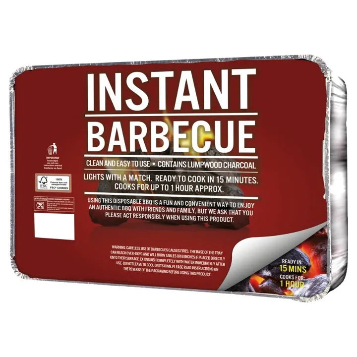Homefire Disposable Instant BBQ Tray - Single | 611101012