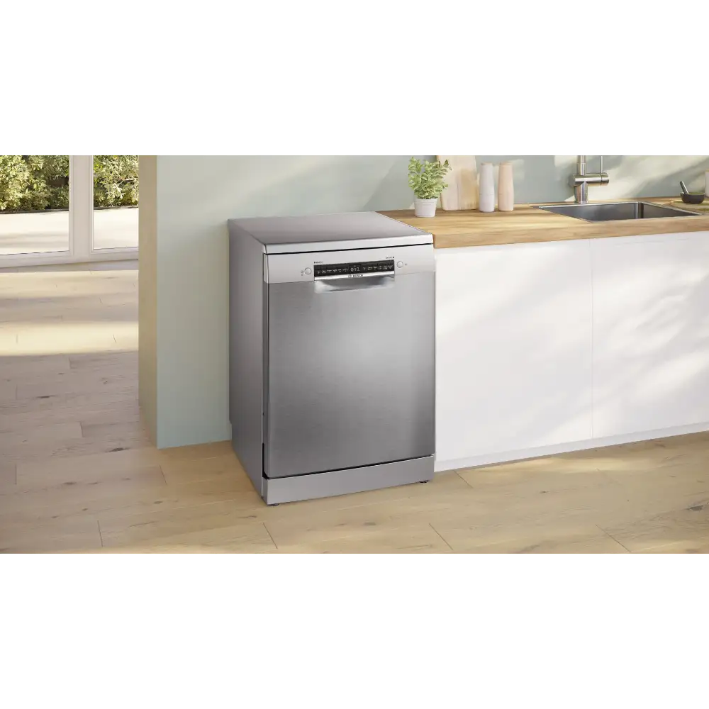 Bosch Serie 6 14 Place Dishwasher Wifi Enabled - Silver | SMS6ZCI10G