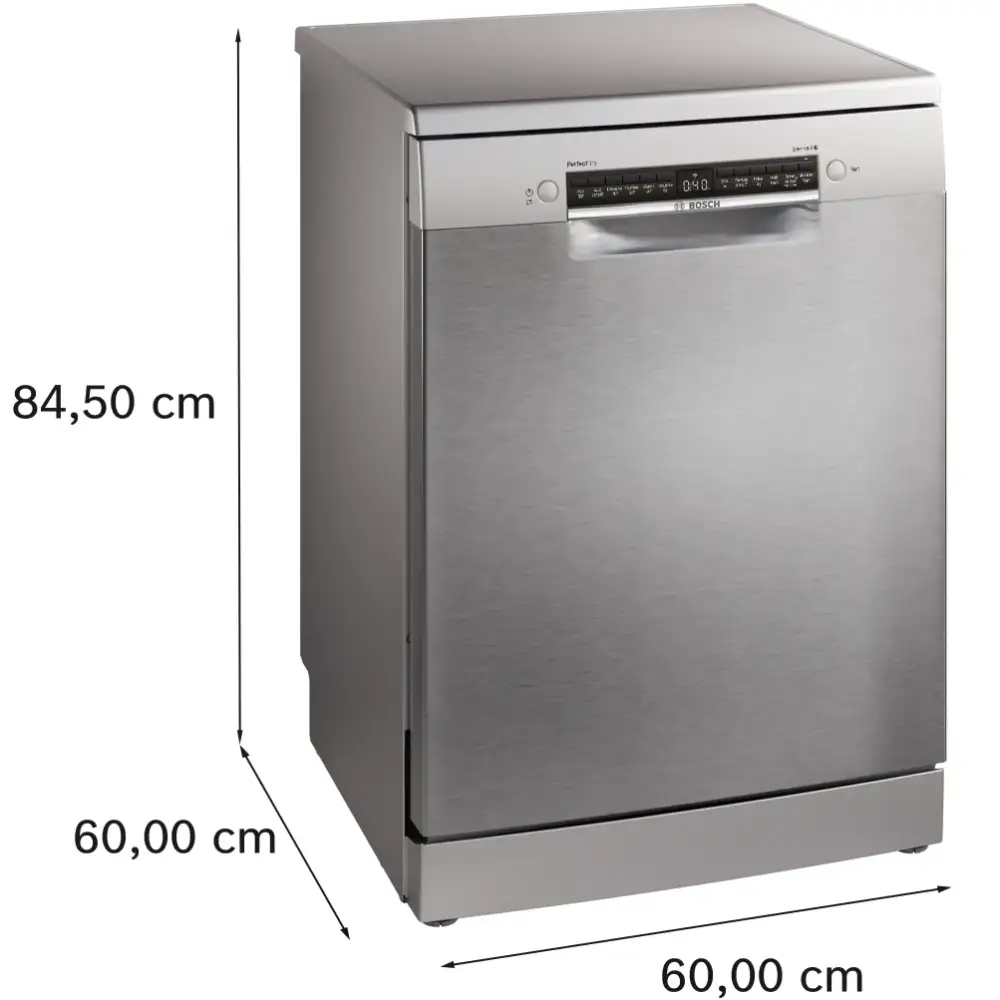 Bosch Serie 6 14 Place Dishwasher Wifi Enabled - Silver | SMS6ZCI10G