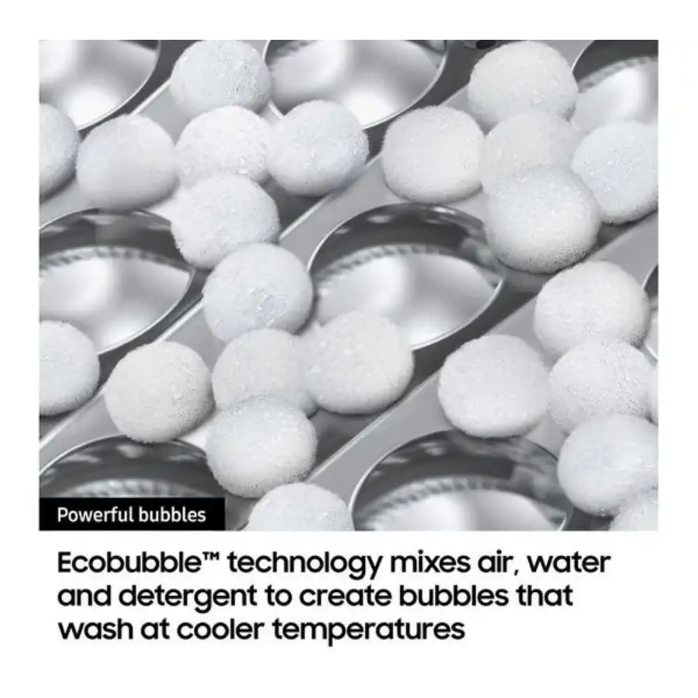 Samsung Series 6 9kg 1400 Spint AI WiFi Washing Machine - White | WW90DG6U85LEU1