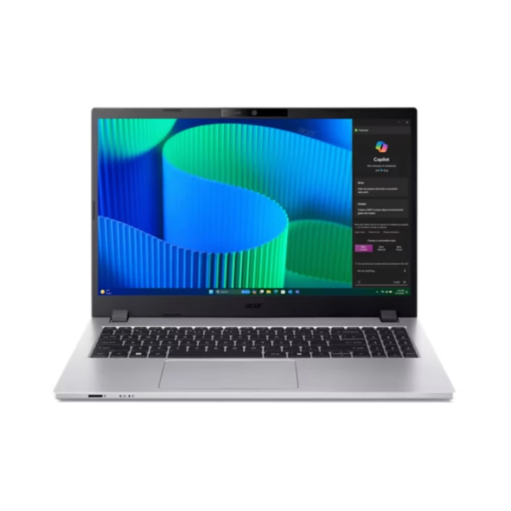 Acer TravelMate P2 15" Core i5-1334U Laptop | 8GB | 512GB | Silver NX.BE1EK.001