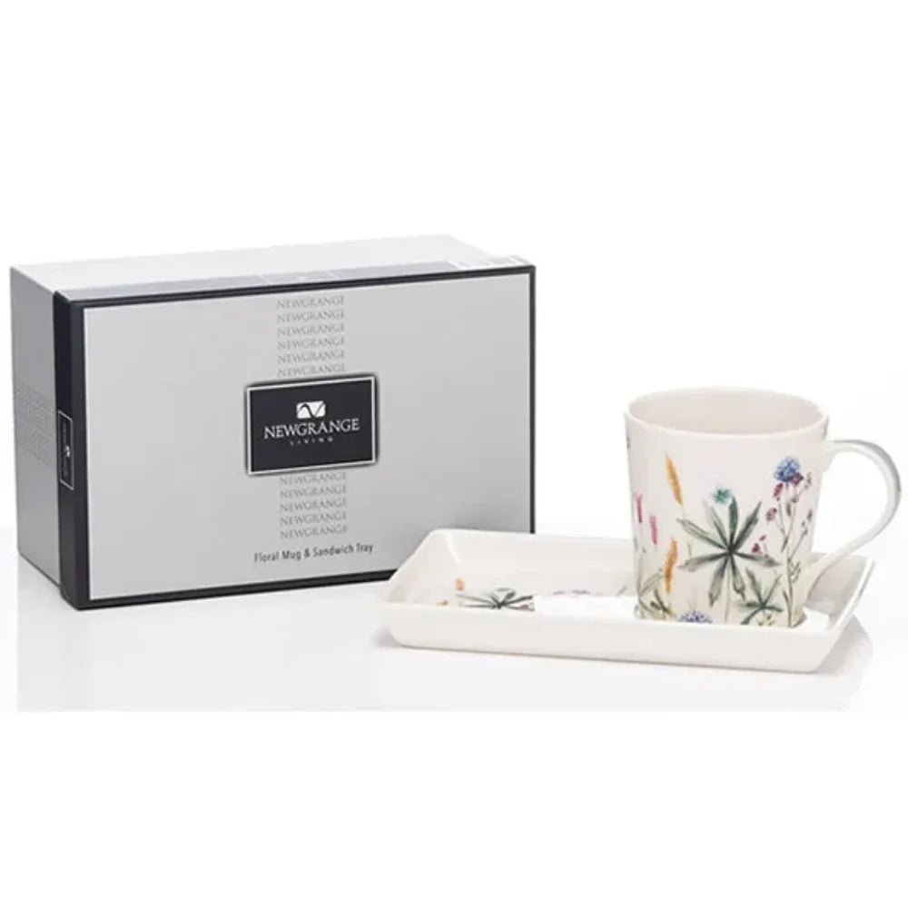Newgrange Living Floral Mug and Sandwich Tray Set | 30292