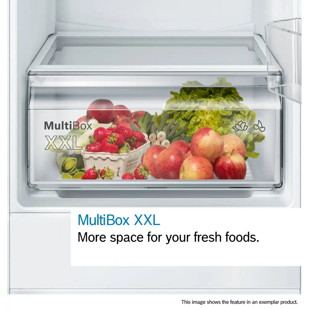 Bosch Series 4 Integrated Built In Tall Fridge - Fixed Hinge | KIR81VFE0G