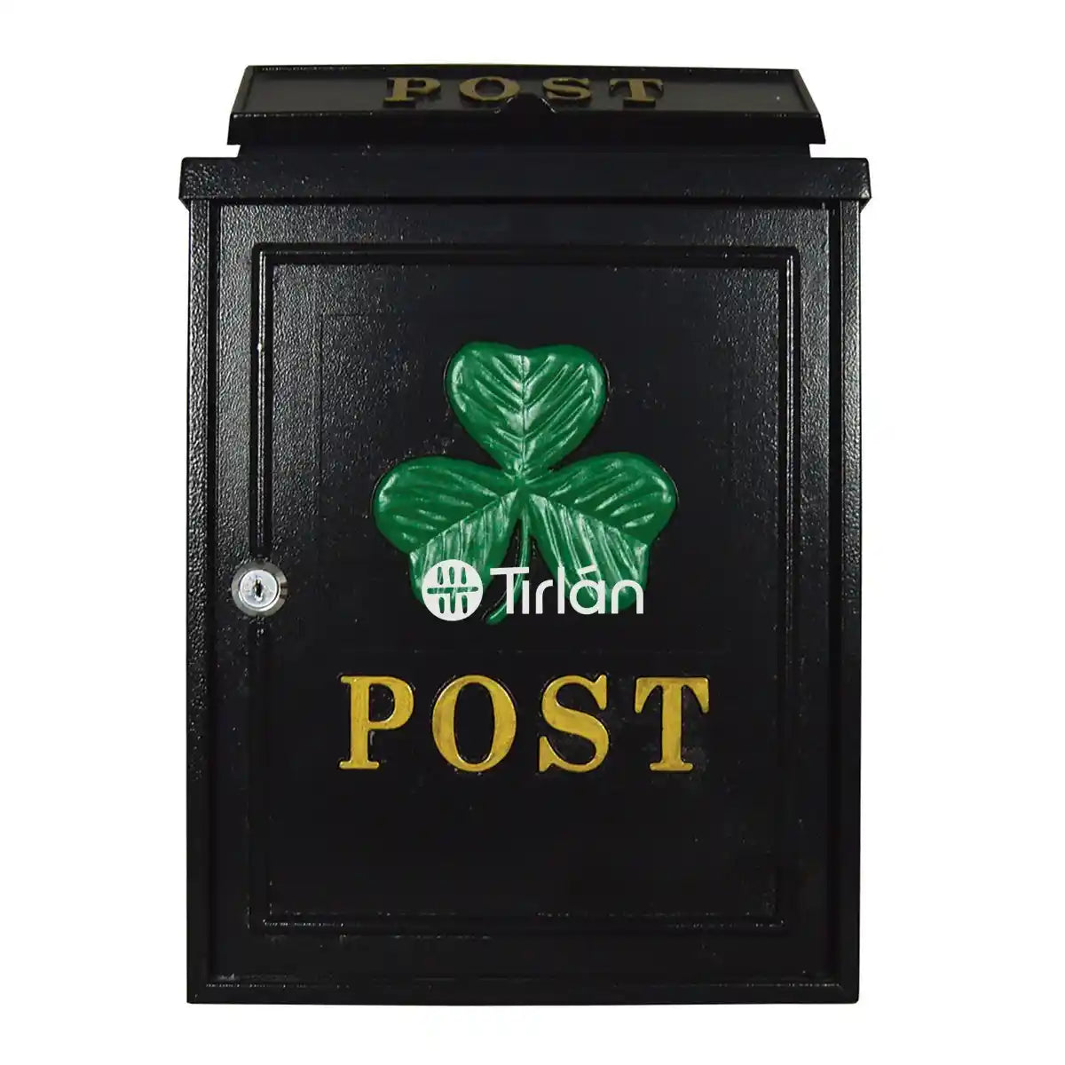 Post Zone Diecast Post Box - Green Shamrock | PT35