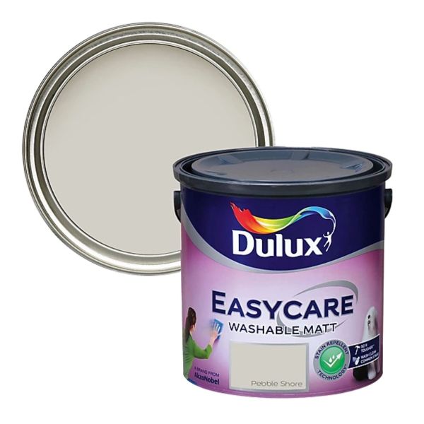 Dulux Easycare Washable Matt 2.5 Litre - Pebble Shore | 5781005