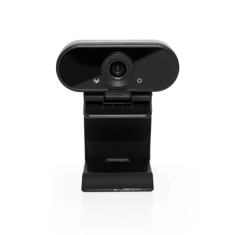 Groove Full HD 1080P USB Webcam with Tripod Mount | GVPC11BK