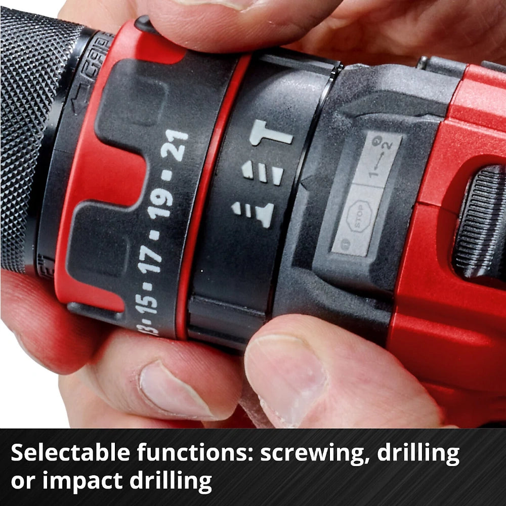 Einhell Cordless Combi Drill 18V with 1 x 2.5ah Battery | XMS25PXCOMBI