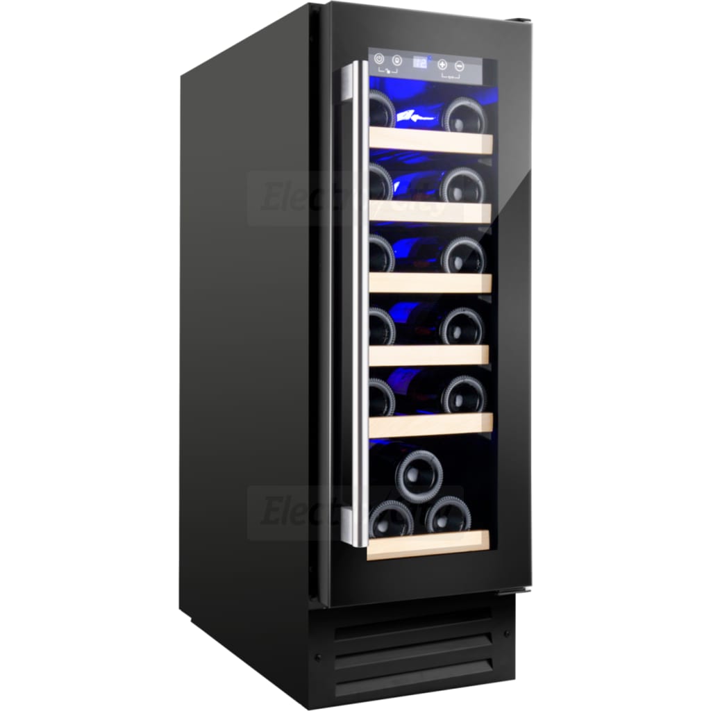 CDA 20 Bottle 30cm Wine Cooler - Black | CFWC304BL
