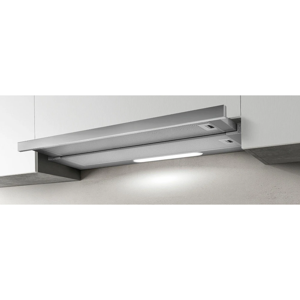 Elica 90cm Elite 14 Telescopic Cooker Hood - Stainless Steel | ELITE1490