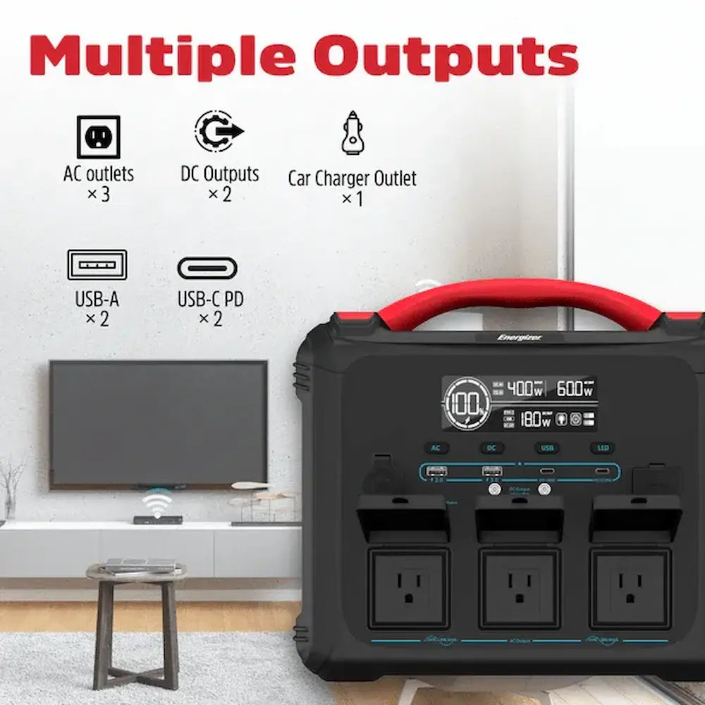 Energizer 1102.5Wh Portable Power Station ( Backup Battery ) | PPS1100W2F-UK