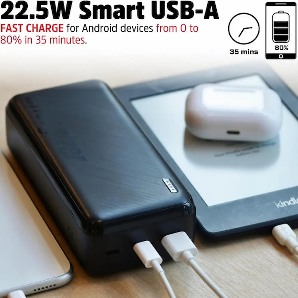 Energizer 30,000mAh Ultimate Power Bank - Black | UE30055PQ