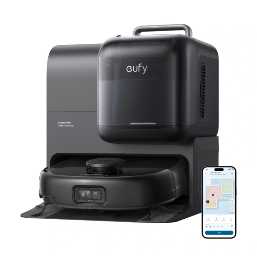 Eufy Omni E28 Hydrojet 3 in 1 Robot Vac Vacuum, Mop and Deep Cleaner | T2352V11