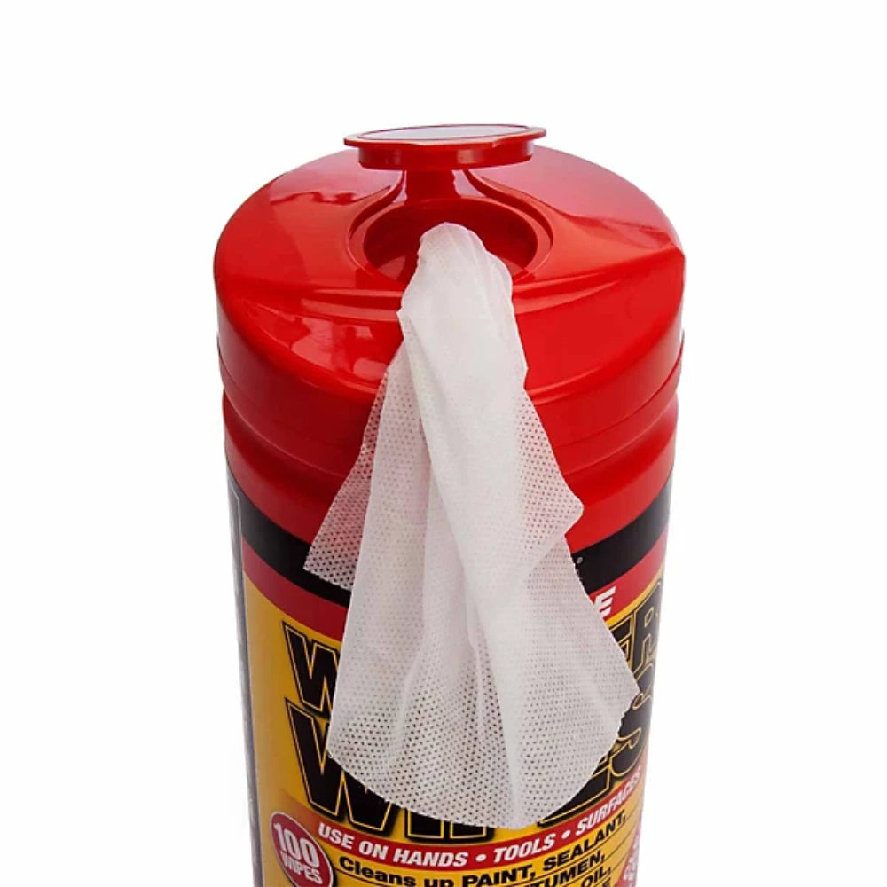 Everbuild Antibacterial Wonder Wipes 100 Pack | EVBWIPE80