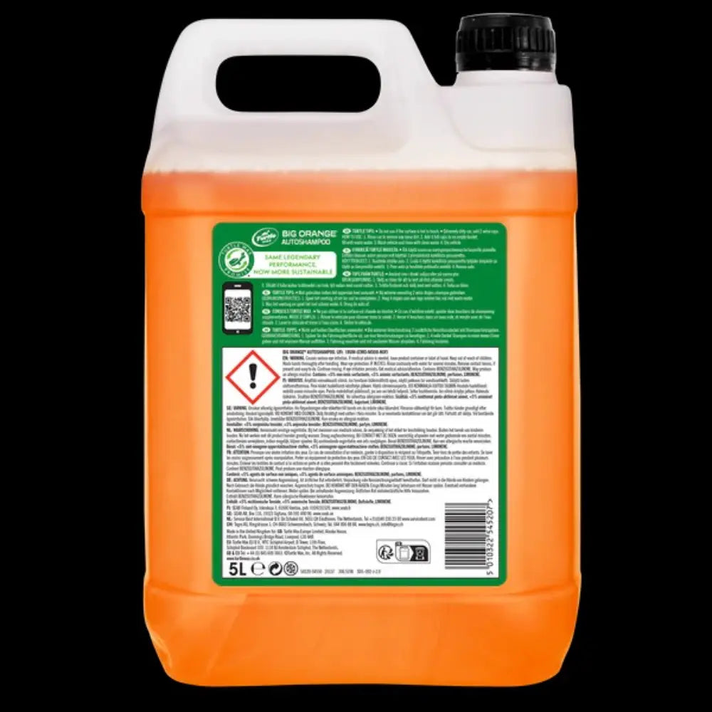 Turtle Wax Big Orange Car Shampoo 5 Litre | 550773553
