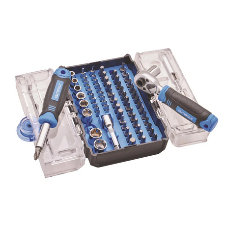 Faithfull 78 Piece Magnetic Screwdriver Bit & Socket Set 