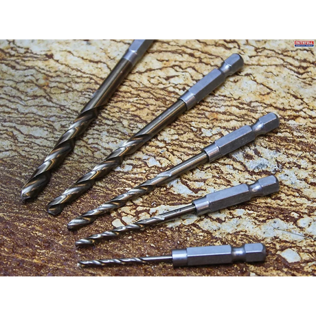 Faithfull Quick Change Impact Driver Drill Bit Set | XMS25DRILL8