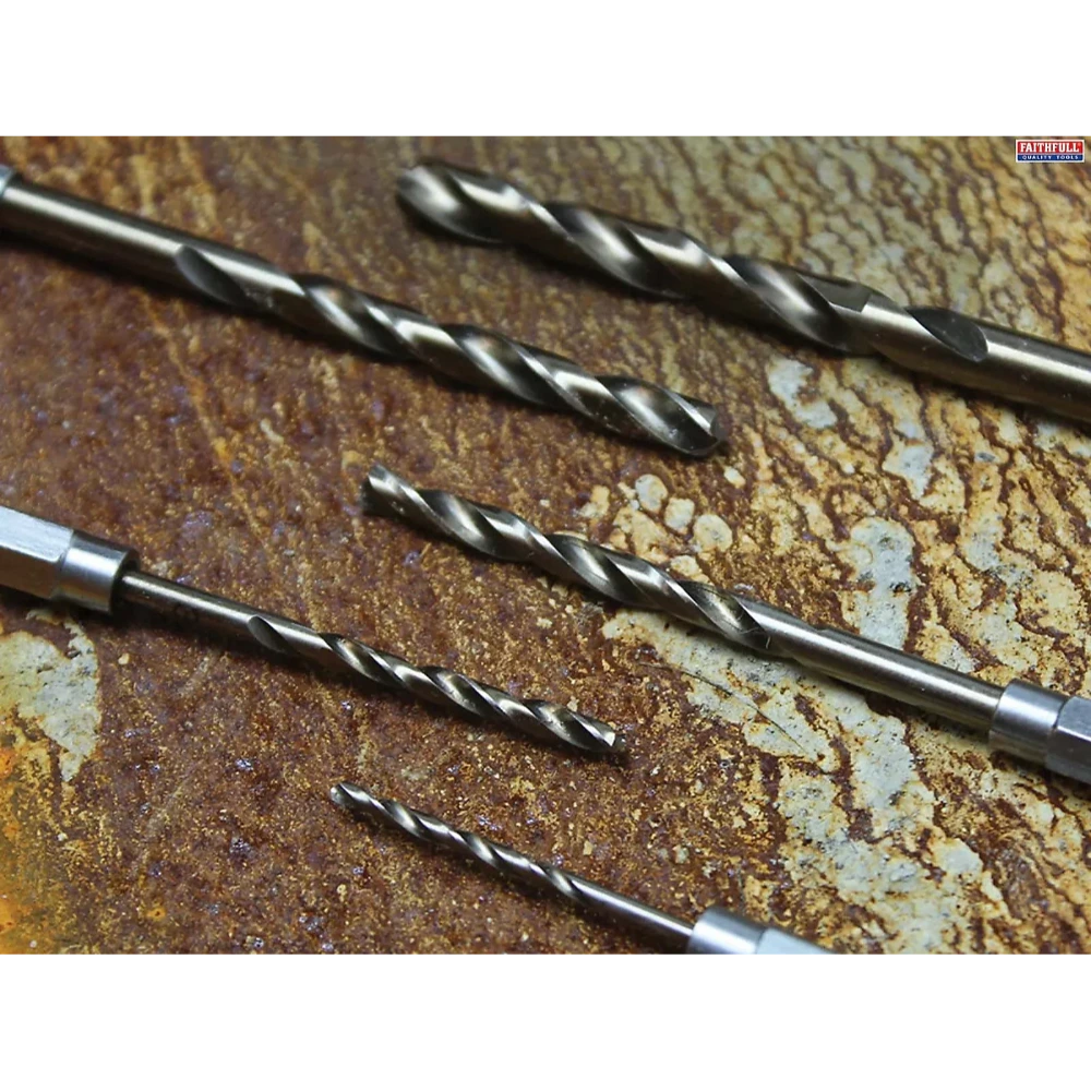 Faithfull Quick Change Impact Driver Drill Bit Set | XMS25DRILL8