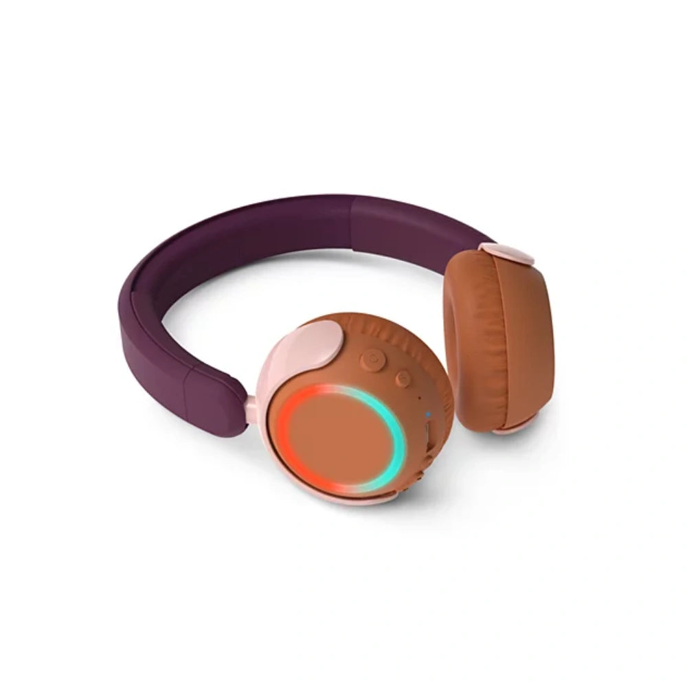 Philips Kids Wireless Lightup Headphones - Magenta | TAK4200MP/00