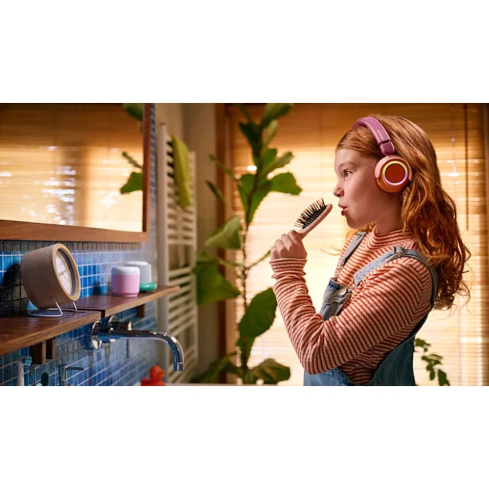 Philips Kids Wireless Lightup Headphones - Magenta | TAK4200MP/00