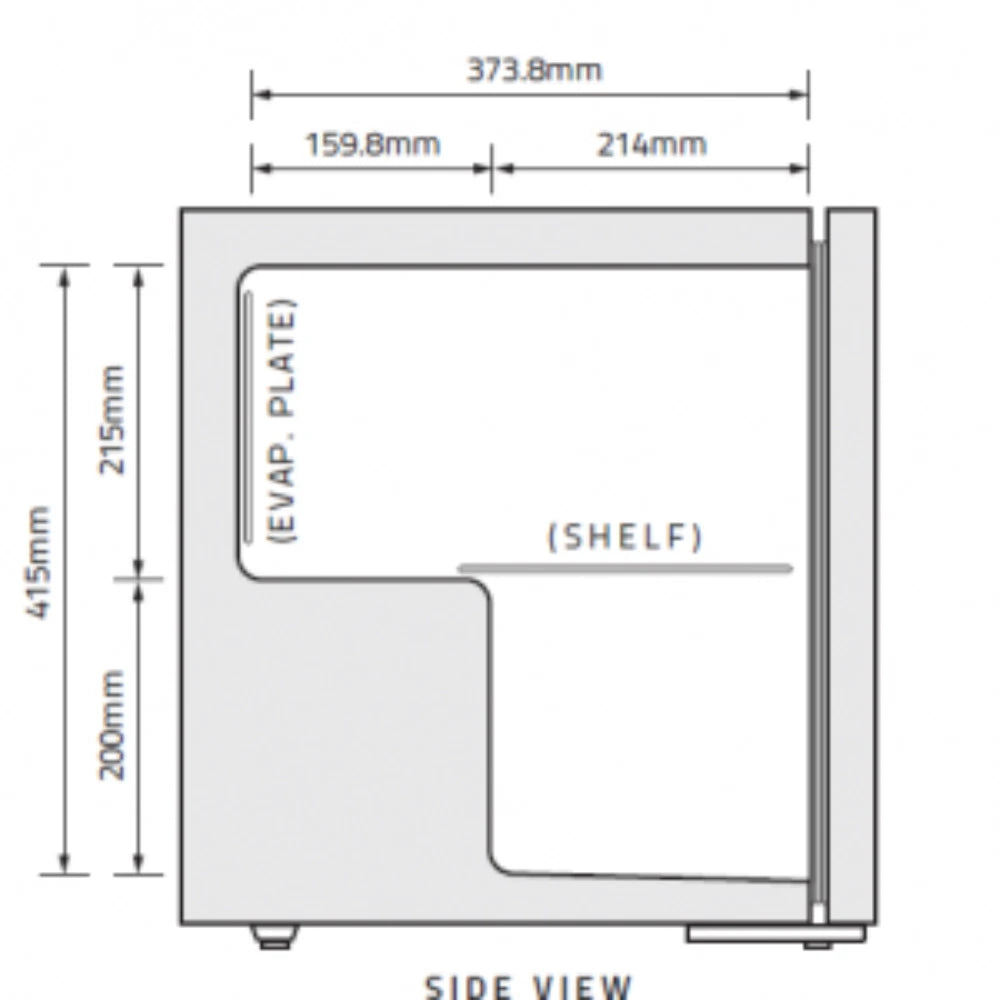 Husky Carlsberg 48 Litre Table Top Mini Fridge | HUS-HU269-E