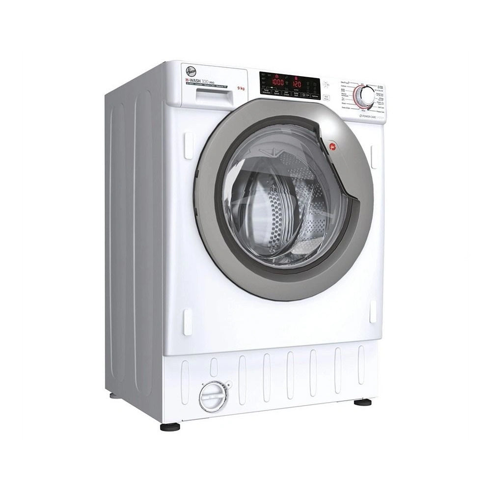 Hoover 9kg 1600 Spin Integrated Built In Washing Machine | HBWOS69TAMSE-80