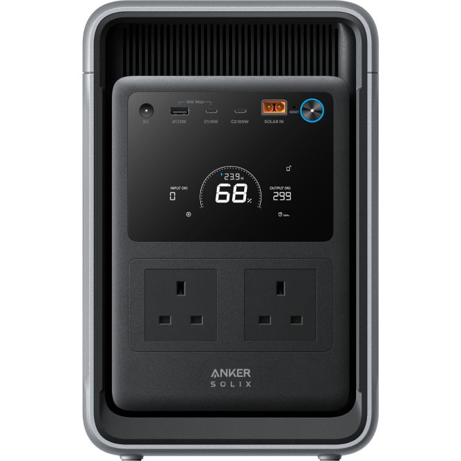 Anker SOLIX S2000 Portable Power Station 2010Wh 1500W Battery Backup | AS2202A1