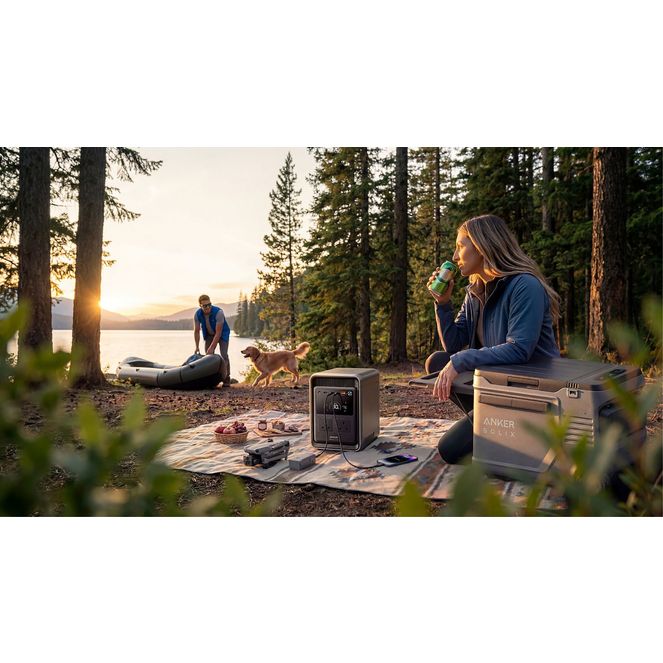 Anker SOLIX S2000 Portable Power Station 2010Wh 1500W Battery Backup | AS2202A1