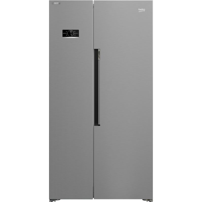 Beko American Fridge Freezer NeoFrost Frost Free - Brushed Steel | ASL1442VPS