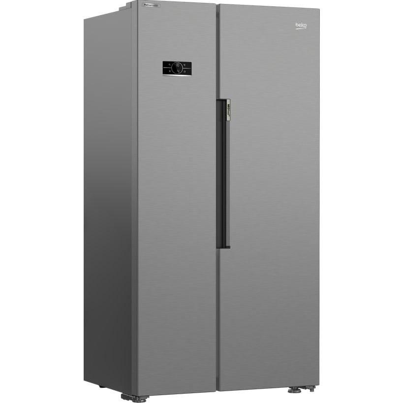 Beko American Fridge Freezer NeoFrost Frost Free - Brushed Steel | ASL1442VPS