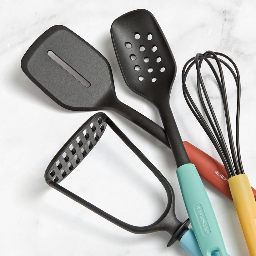 Blackmoor 6 Piece Kitchen Utensil Set with Rotating Stand | 68609