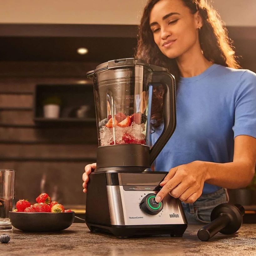 Braun PowerBlend 7 Jug Blender - Black | JB703AI-JB7551BK