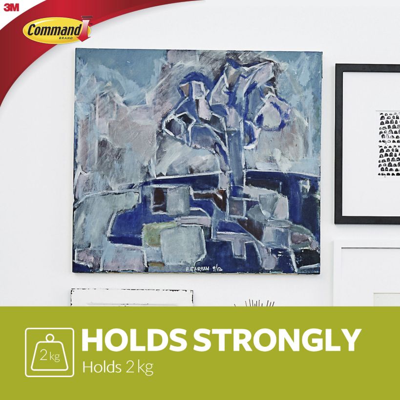 Command Canvas Hanger Jumbo (1 Hook + 4 Strips) | COM0775