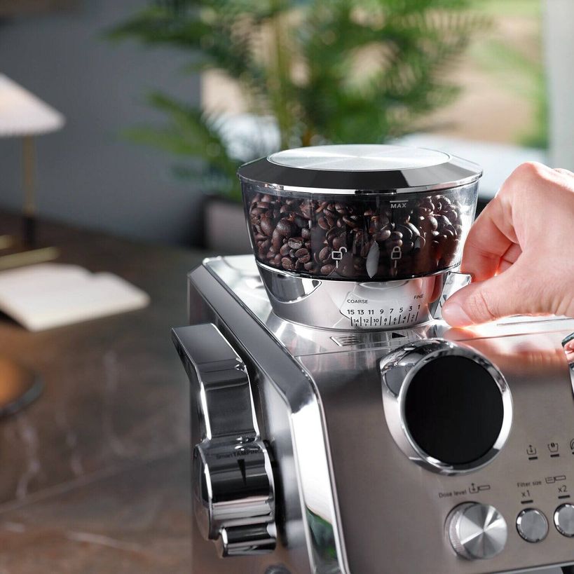 DeLonghi La Specialista Maestro Bean to Cup Coffee Machine - Silver | EC9885.M
