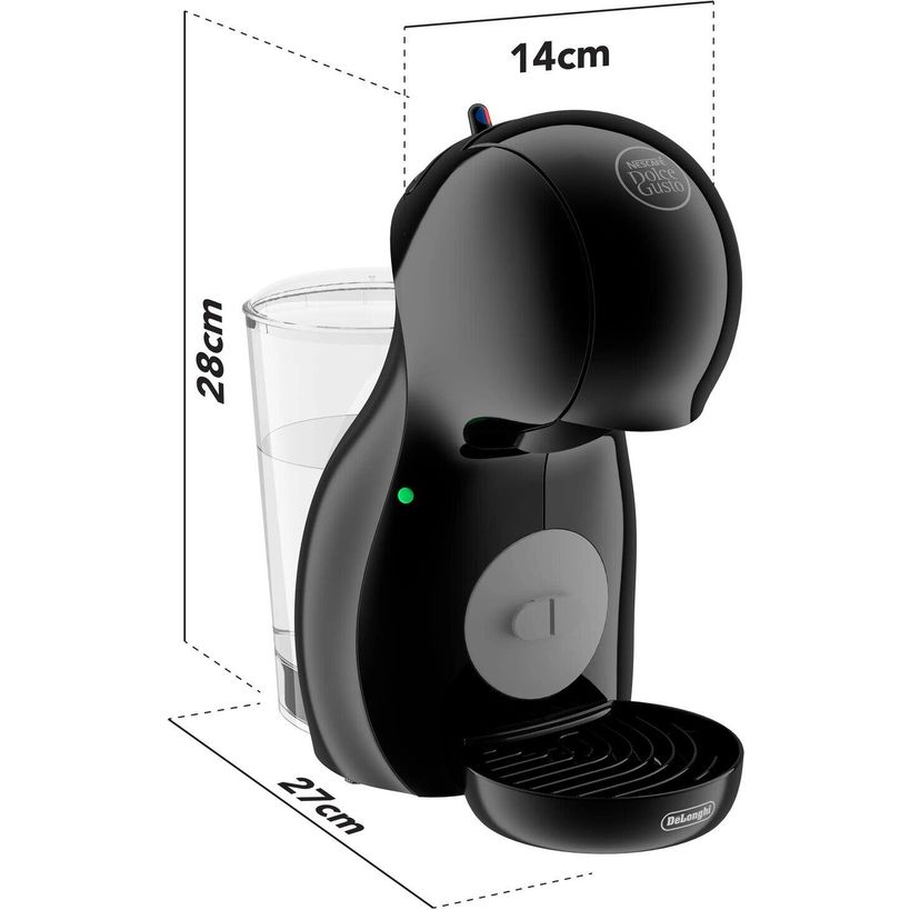 Delonghi Nescafé Dolce Gusto Piccolo XS Pod Coffee Machine - Value Bundle - Black | EDG210.BGY