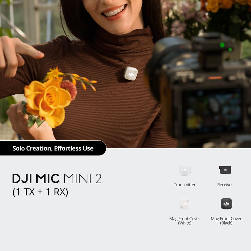 DJI Mic Mini 2 (1 TX + 1 RX) | CP.RN.00000530.01