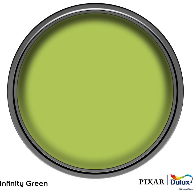 Dulux Easycare Disney Pixar Toy Story Matt Wall and Ceiling Paint 1.25 Litre - Infinity Green | 9072040