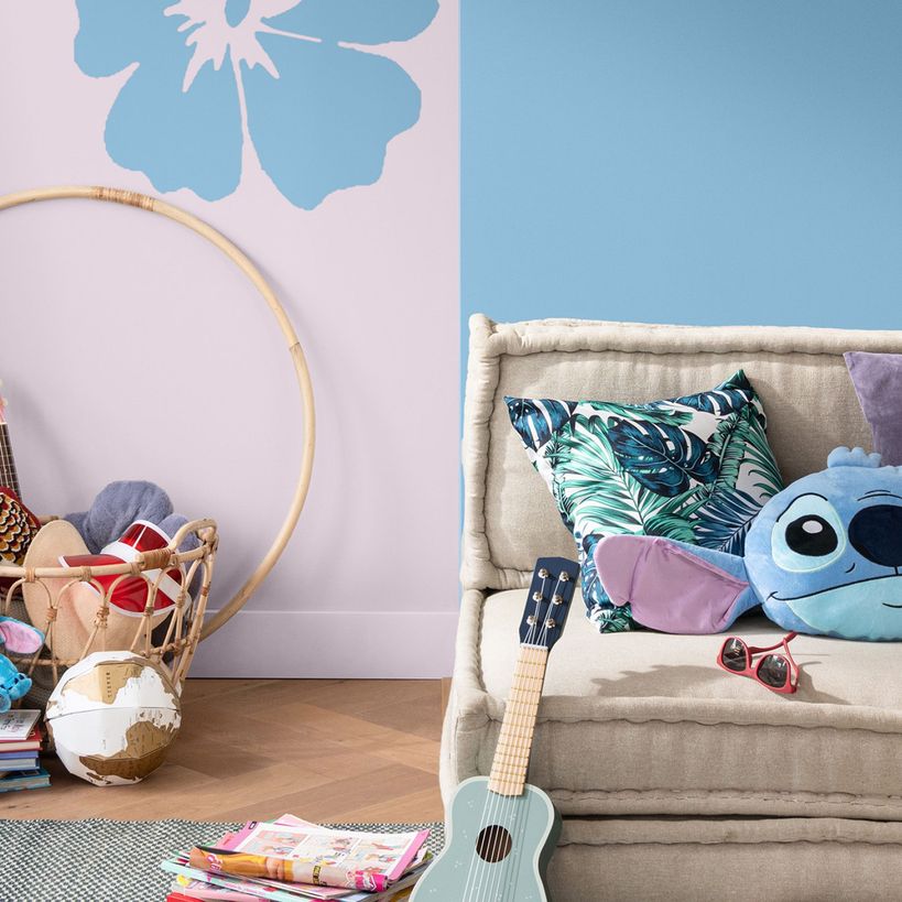 Dulux Easycare Disney Stitch Matt Wall and Ceiling Paint 1.25 Litre - Experiment 626 | 9072038