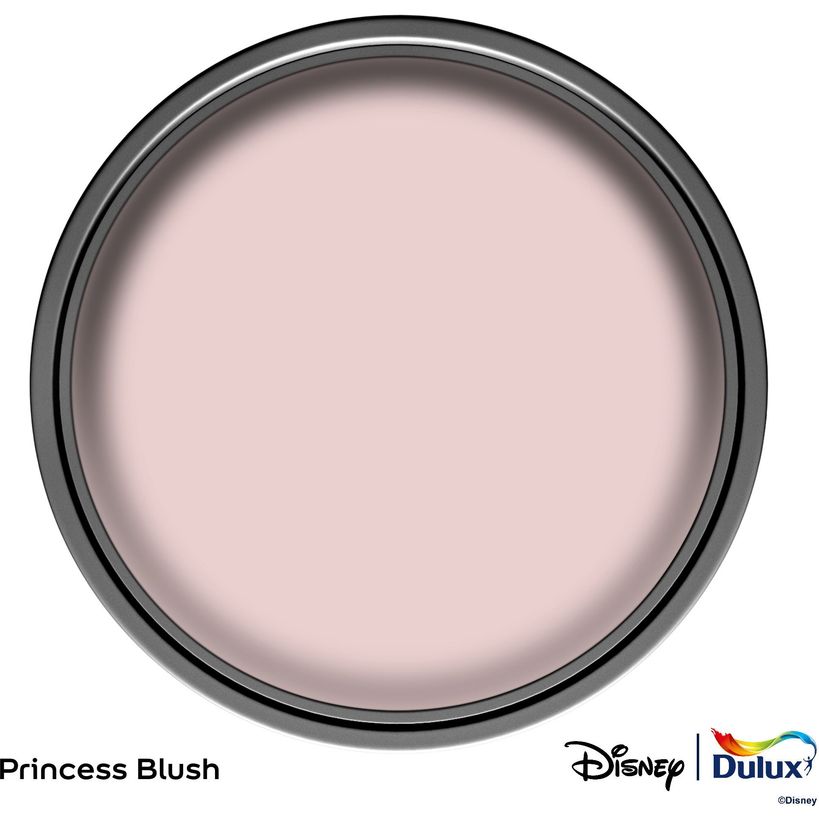 Dulux Easycare Disney Tangled Matt Wall and Ceiling Paint 2.5 Litre - Princess Blush | 9072049