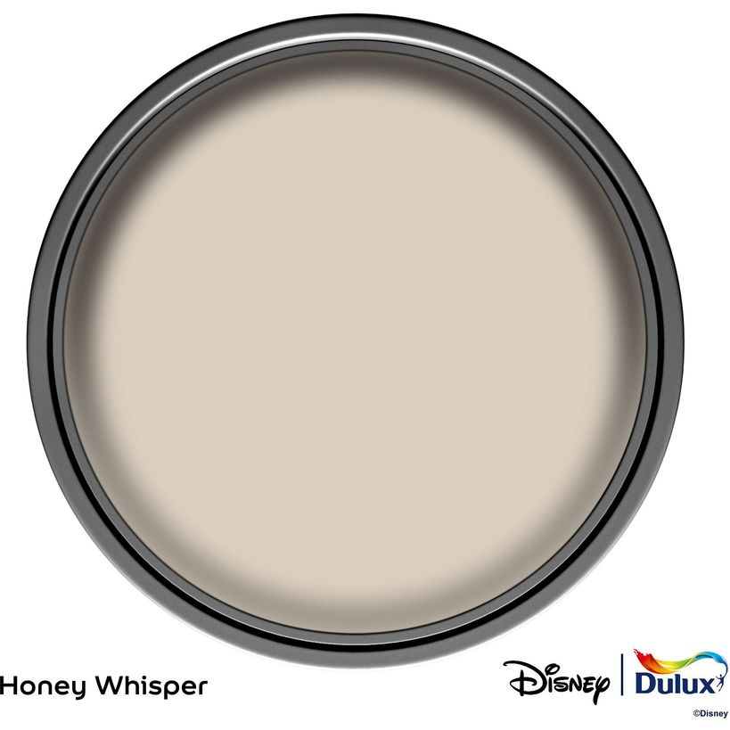 Dulux Easycare Disney Winnie The Pooh Matt Wall and Ceiling Paint 2.5 Litre - Honey Whisper | 9072056