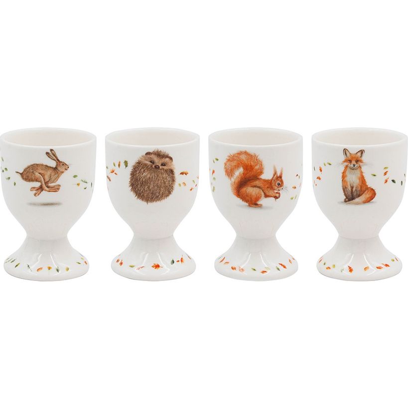 Dunlevy Eggcup Set of 4 - Wildlife | PG0559